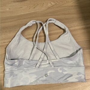 COPY - Lululemon white camo sports bra size 10
